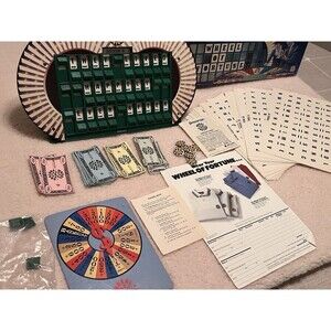 1985 Vintage Board Game “Wheel Of Fortune” 2nd Edition. Pressman Complete